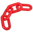 thumbnail image 2 of Shisuyan Barrier Chain Links Red For Keychain 4Pcs 2.28X1.57X0.39in, 2 of 8
