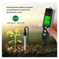 thumbnail image 4 of Digital EC/Temp Soil Tester 0.00~10.00mS/cm Conductivity Meter Sensor Earth Analyzer With ATC Planting Garden Outdoor ,Accurate & Professional, 4 of 7