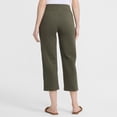 thumbnail image 6 of Lands' End Women's Starfish Mid Rise Pull-On Crop Pants, 6 of 6