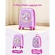 thumbnail image 2 of Set de equipaje VEVOR Kids de 2 piezas, 45 cm, tapa dura con mochila unicornio, 2 of 9