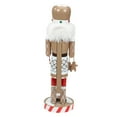 thumbnail image 5 of Northlight 14" Beige and Red Gingerbread Chef Christmas Nutcracker, 5 of 5