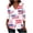 B#White, variant on 4th of July Outfits for Women American Flag V Neck Shirt 3/4 Sleeve Casual Tops Usa 250th Anniversary Shirt Holiday Tunic Tops