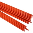 thumbnail image 2 of SHZAITOR Driveway Markers, Fiberglass Snow Stakes Reflective Driveway Poles 48 Inch 5/16" Diameter Plow Stake High Visibility Snow Plow Marker for Parking Lots Walkways - 25 Packs, 2 of 7