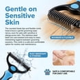 thumbnail image 4 of Dual-Sided Pet Grooming Comb for Dogs & Cats, Deshedding and Dematting Brush for Tangles, Knots & Loose Fur, 4 of 6