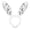 Silver, variant on Miorin Under $5 Easter Sequins Rabbit Ear Headband for Women, Sparkly Bunny Hairband for Holiday Party, Spring Hair Accessories, Pink Heardband