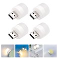 thumbnail image 3 of ColoMX 4 unids luces USB por noche enchufe creativo en LED luz nocturna Mini USB LED luz, 3 of 7