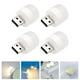 thumbnail image 3 of ColoMX 4 unids luces USB por noche enchufe creativo en LED luz nocturna Mini USB LED luz, 3 of 7