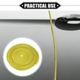thumbnail image 2 of Unique Bargains Car Door Edge Guard 32.8ft U Shape Rubber Edge Trim Seal Strip Protector Universal PVC Iron Yellow, 2 of 7