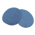 thumbnail image 3 of Parches de hierro en jeans Zulema 6x s de tela de costura de mezclilla para Pantalones ovalados Chaquetas Azul claro, 3 of 8