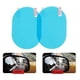 thumbnail image 4 of Ehuebsd 2 Uds Espejo Retrovisor Coche Ovalado Pegatina Impermeable Película Protectora Antiniebla, 4 of 9