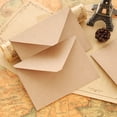 thumbnail image 3 of Paquete de 40 sobres, 11*15,3 cm, tarjeta, papel kraft, invitación, sobres para postales, 3 of 5