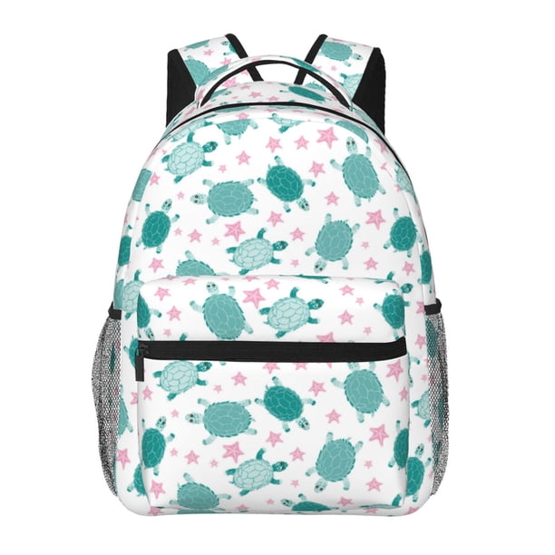 Easygdp Sea Turtle Mochila Ergonómica Versátil para Laptop - Múltiples Bolsillos, Correas Ajustables, Unisex para Escuela, Viajes y Actividades al Aire Libre-One Size