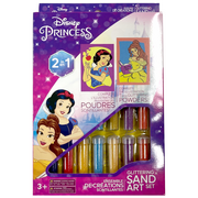 2-In-1 Glittering Sand Art Set - Disney Princess