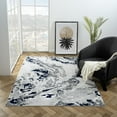 thumbnail image 3 of Luxe Weavers Abstract Marble Blue 8x10 Area Rug for Living Room and Bedroom, 3 of 9