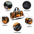 thumbnail image 2 of Thanksgiving Yoga Bag, 17.7 Inches Sports Bag with Interior Zipper Pocket, Large Capacity Gym Bag, Travel Tote, Carry on Bag, 2 of 6