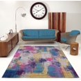 thumbnail image 2 of Yorkson Grey Pink Indoor/Outdoor Area Rug 6'5" x 9'5", 2 of 6