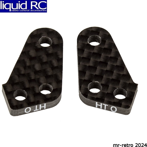 Team Associated RC10B74 FT Steering Block Arms HT 0 carbon fiber ASC92305 Electric Car/Truck Option Parts