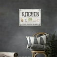 thumbnail image 5 of Farmhouse Kitchen Wall Art Rustic Country Kitchen Eat Sign Wall Decor Food Pictures Canvas Prints Framed Modern Floral Painting Artwork for Kitchen Bedroom Dining Room 16"x12", 5 of 5