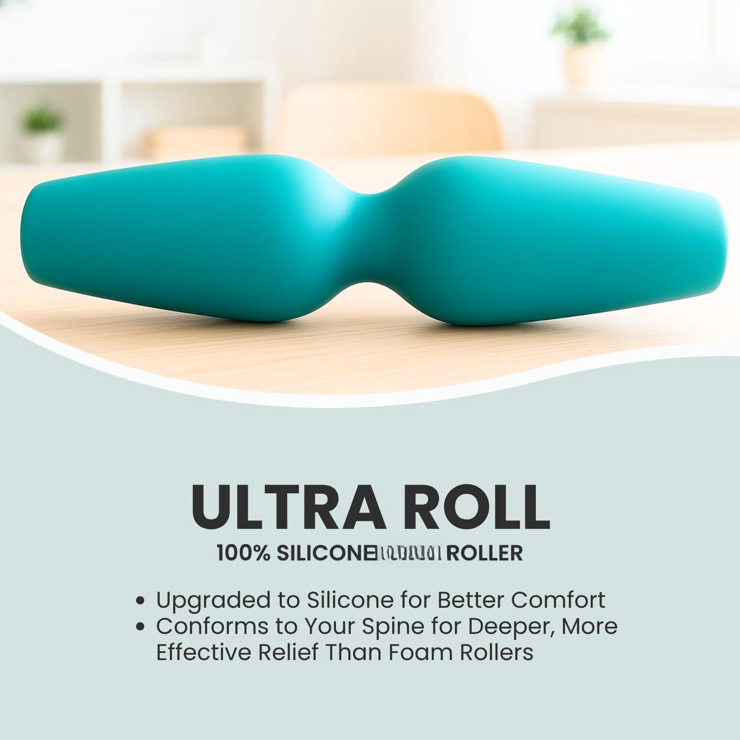 Foam Roller For  Upgraded To Flexible Silicone Ultra Roll Takes Off The And Into Deep Softer Than Hard Rollers But Delivers Deeper