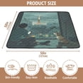 thumbnail image 4 of WOBOGO Rainy Scene Outside The Window Baby Playmats Extra Large Waterproof Rollable Activity Pads for Toddlers 50×50inch, 4 of 7