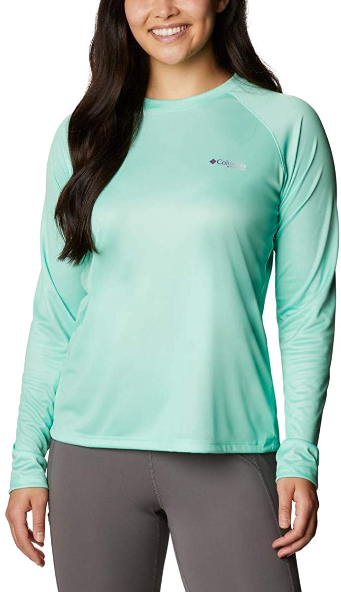 Columbia Womens Tidal Tee PFG Fish Flag 