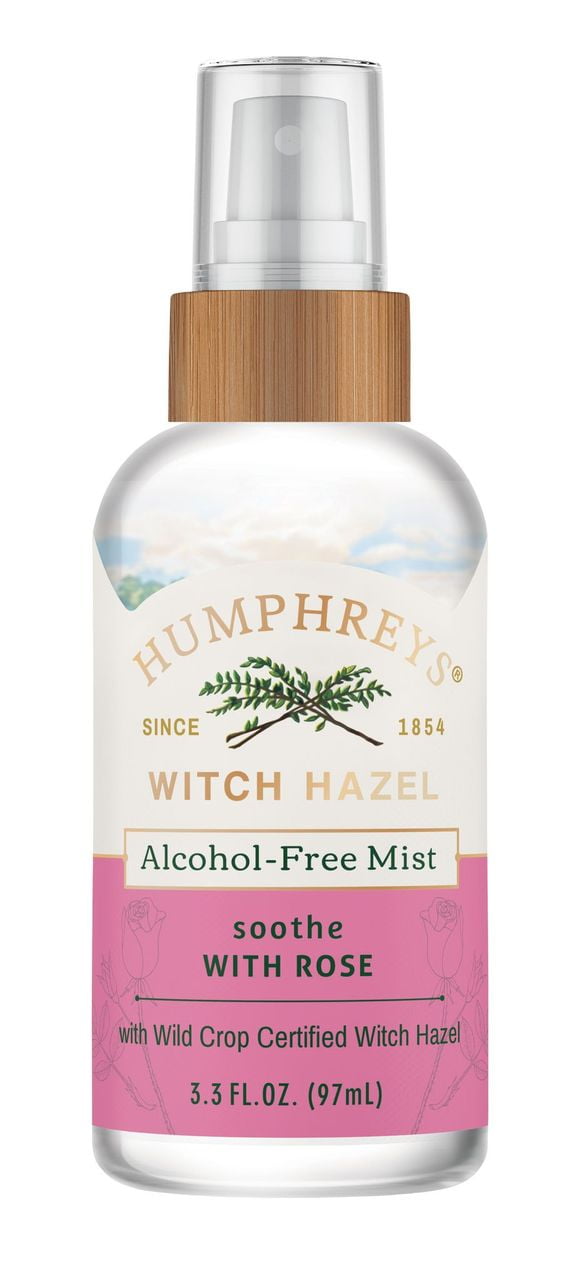 Humphreys® Soothe Witch Hazel with Rose Alcohol-Free Facial Mist, 3.3 fl oz