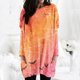 thumbnail image 2 of Vestido estampado de Halloween con bolsillo de cuello redondo y manga larga informal para mujer Fridja  yut1400, 2 of 5