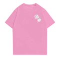 thumbnail image 3 of NAMTYQX Mens T-Shirts Baggy Round Neck Lightweight Casual Soft Cosy Pattern Plus Size Hawaiian Short Sleeve T Shirts for Man Pink Size M, 3 of 4