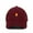 Burgundy, variant on Wood Fire Baseball Cap Embroidered Cotton Adjustable Dad Hat Orange