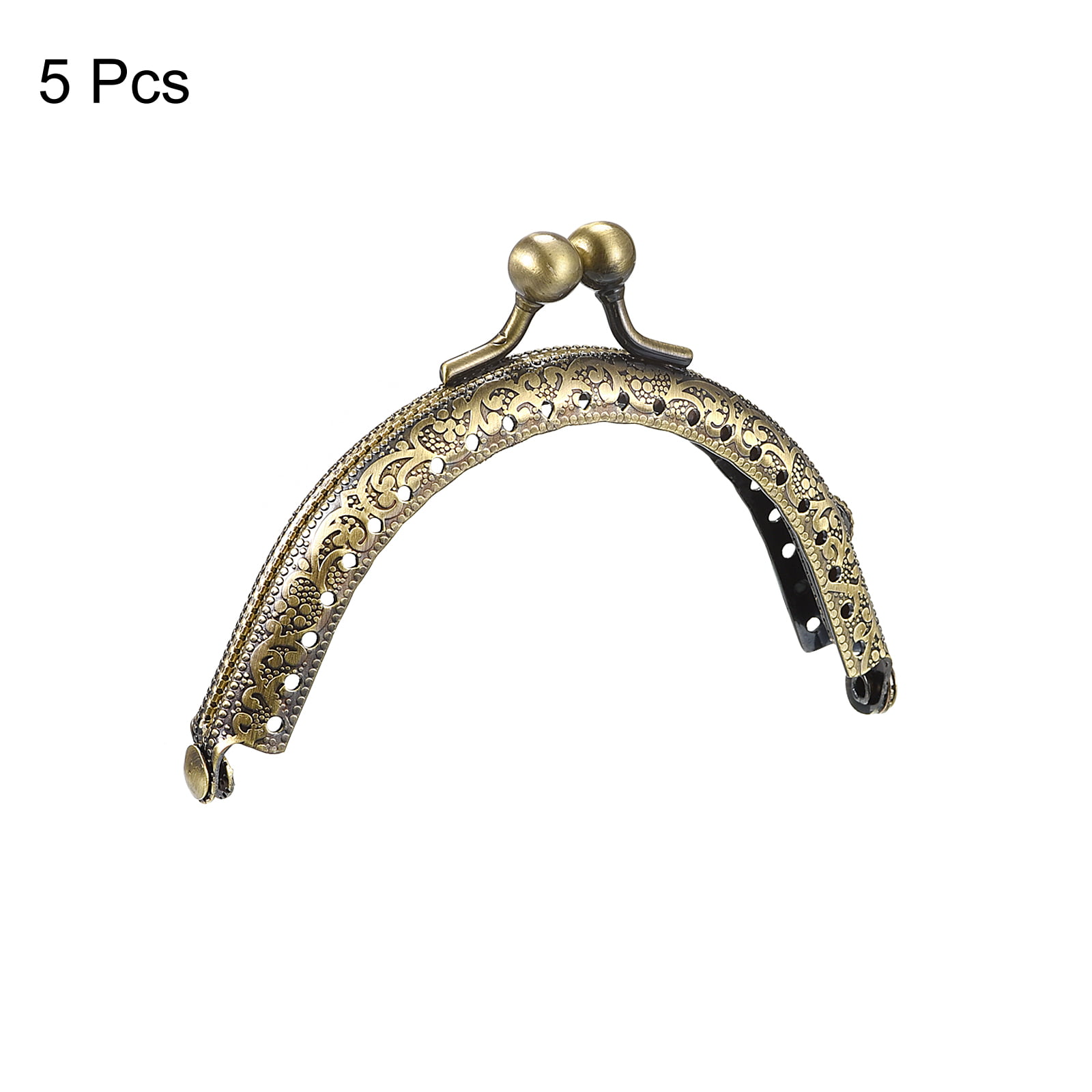 Metal Frame Handle Bead Purse Coin Bag Kiss Clasp Lock For DIY Craft  Accessories | eBay
