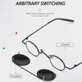 thumbnail image 3 of Gafas de sol Sonducket UV400 STEAMPUNK Lentes C7, 3 of 6