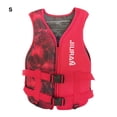 thumbnail image 4 of pitrice Stay Safe Professional Life Jacket Essential For Water Activities Suitable For All Ages Water Sports red S, 4 of 6