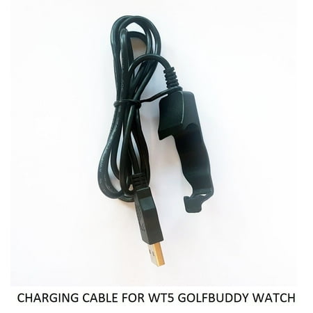 GolfBuddy WT5 Golf GPS Watch Charging Cable USB Charger for Golf