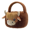 thumbnail image 4 of Way To Celebrate Easter Plush Jumbo Easter Basket, Cow, 4 of 5