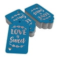 thumbnail image 2 of Inkdotpot Rose Gold Foil Paper Hang Tags Love Is Sweet Wedding Favor Tags 100 Pack, 2 of 6
