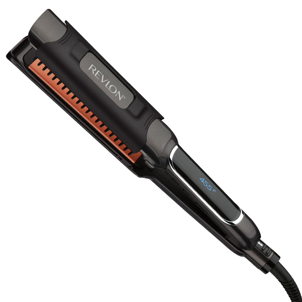 Revlon Pro Collection Copper Ceramic Extra Long Plates 1 1/2" Flat Iron