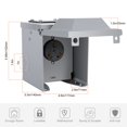 thumbnail image 2 of Caja de conexiones eléctricas WELLUCK RV Power Outlet 50A 125/250V, 2 of 7