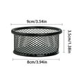 thumbnail image 2 of Paper Clam Clip Storage Wire Mesh Clip Circular Stackable Mesh Bowl Pin And Accessories Black Desk Suitable For Homes And Schools, 2 of 3