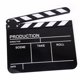 thumbnail image 1 of YSNOOWE Clapperboard Profesional En Acrílico Y Madera Para TV Películas Y Cine Color Negro Con Letras En Inglés, 1 of 5