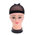 thumbnail image 3 of stocking caps, wig caps, 12 Pack Nylon Wig Caps for Women and Men (Black), 3 of 4