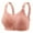 Orange, variant on VISALY Bras for Women, Bras for Older Women Plus Size Lace Mesh Bras Breathable Bra Full Coverage Bras Bra with Support, Shapely Bra, Bras for Women No Underwire, Bras, L-3XL