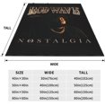 thumbnail image 4 of Rod Waves Nostalgia Blanket Soft Warm Flannel Throw Blanket for Bed Sofa Couch Bedroom Living Room Dorm All Season 40"x30", 4 of 6