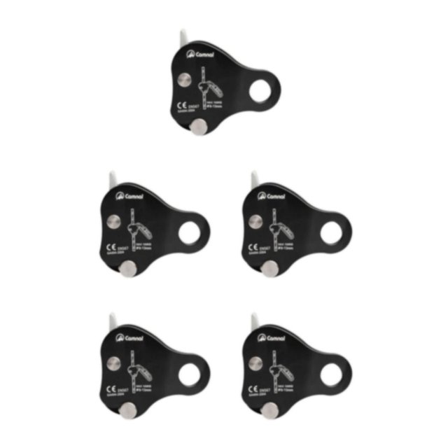 Dispositivo de polea de detención de caídas Soidarity de aluminio 7075 Negro Type2 NO2