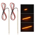 thumbnail image 4 of Car Rearview Mirror Indicator Lamp DRL Streamer Tape LED Flowing TurnSignal Lamp, 4 of 5