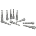 thumbnail image 3 of Nut Driver Set, 10Pcs 10mm Hex Socket Set With Strong   Vanadium Steel Accessories, 3 of 8