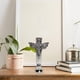 thumbnail image 5 of Estatua de cruz con base de campana, escultura artesanal, colección de metal, figura decorativa de escritorio, adorno cruzado para decoración de estud, 5 of 9