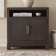 thumbnail image 3 of Liberty Furniture Modern Edge Bedside Chest w/ Charging Station - Brown, 3 of 10