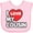 AD-Pink, variant on Inktastic I Love My Cousin Boys or Girls Baby Bib
