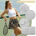 thumbnail image 6 of Yuyamidu Camo Hunting Wood Womens Golf Skorts Skirts Tummy Control High Waisted Skirt with Pockets Lightweight Tennis Skorts Dress Size XL, 6 of 7
