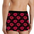 thumbnail image 4 of Men's Brief Funny Novelty Heart Underwear Valentine's Day Comfort Breathable Underwear A S, 4 of 4